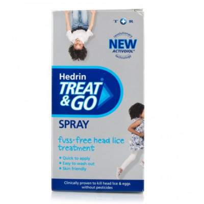 Spray contra paduchilor Hedrin Treat&Go, 60 ml, Thornton&Ross