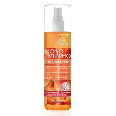 Spray de par termoprotector Monoi&Thermo Hair Genic, 200 ml, Farmona