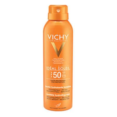 Spray hidratant invizibil SPF 50 Ideal Soleil, 200 ml, Vichy