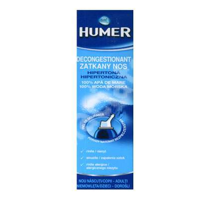 Spray nazal Humer decongestionant, 50 ml, Urgo