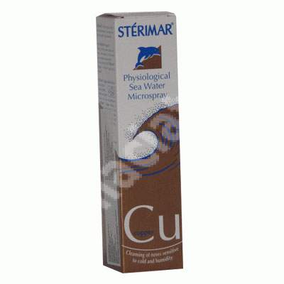 Spray nazal sensibil la frig si umiditate Sterimar Cupru, 100 ml, Lab Fumouze