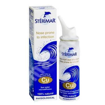 Spray nazal cu cupru - Sterimar, 50 ml, Lab Fumouze