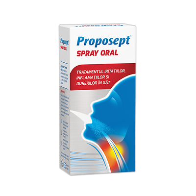 Spray oral Proposept, 20 ml, Fiterman Pharma