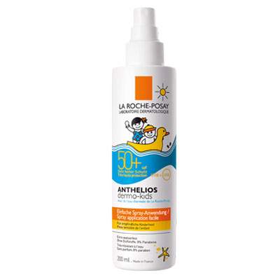 Spray protectie solara fata si corp copii  SPF 50+ Anthelios Dermo-Pediatrics, 200 ml, La Roche-Posay
