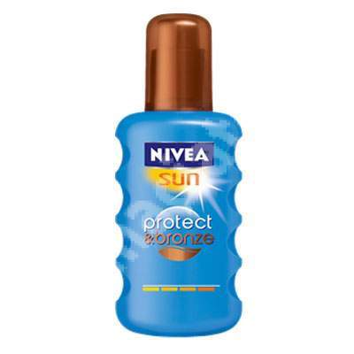 Spray protectie solara si bronzare rapida Sun Protect & Bronze SPF 50, 200 ml, Nivea