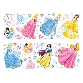 Sticker perete autoadeziv Princess, DF40211B, Disney