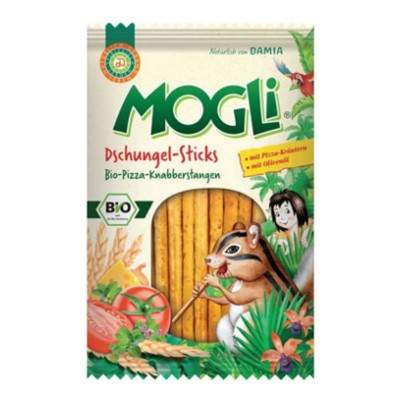 Sticks-uri Bio Jungle, 75 g, Mogli