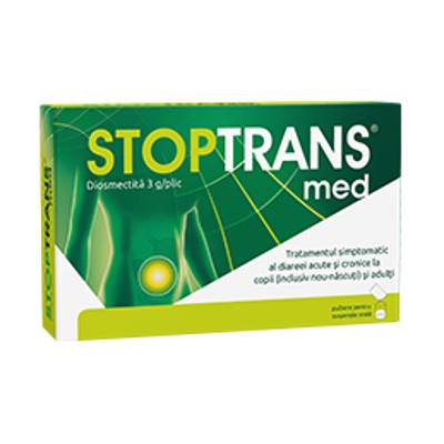 Stoptrans Med pulbere, 10 plicuri, Fiterman Pharma