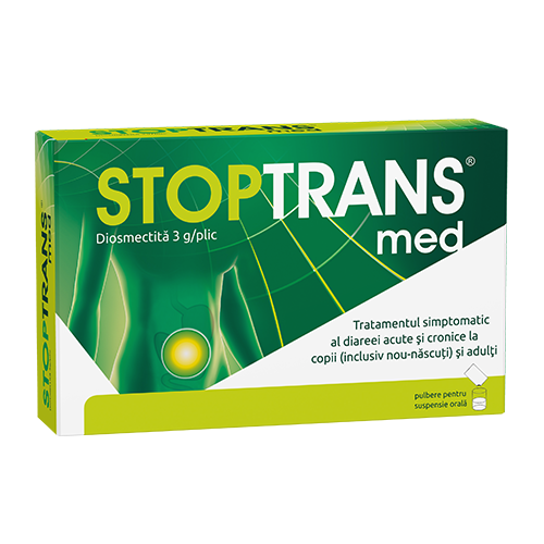 StopTrans med pulbere suspensie orala 10 plicuri, Fiterman Pharma
