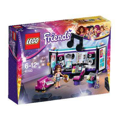 Studioul de inregistrari al vedetei pop Friends, 6-12 ani, L41103, Lego