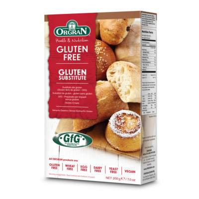 Substitut de gluten fara gluten, 200 g, Orgran