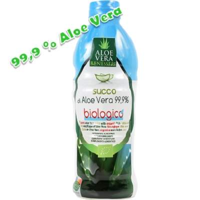 Suc de Aloe Vera bio, 1000ml, Benessere