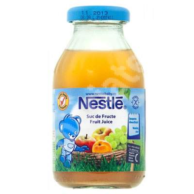 Suc de fructe, +0 luni, 200 ml, Nestle