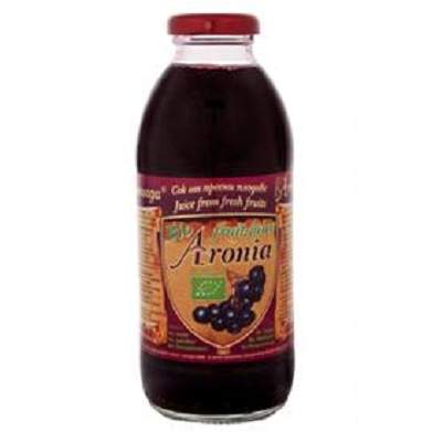 Suc Bio din fructe proaspete de Aronia, 300 ml, Miriam
