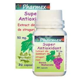 Super Antioxidant, 50 mg, 20 capsule, Pharmex