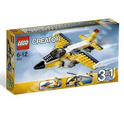 Super avion 3in1  6-12 ani, L6912, Lego