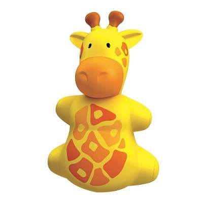 Suport periuta de dinti cu ventuze Funny Animals Girafa, Miradent