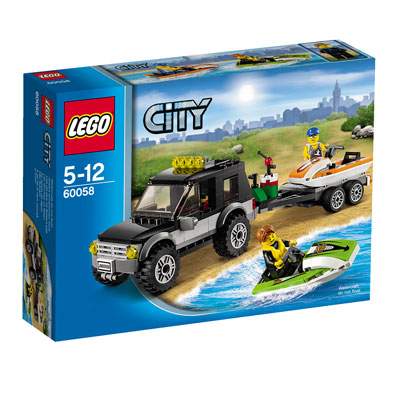 SUV cu ambarcatiune City, 5-12 ani, L60058, Lego