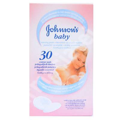 Tampoane pentru san Johnsons Baby, 30 bucati, Johnson&Johnson