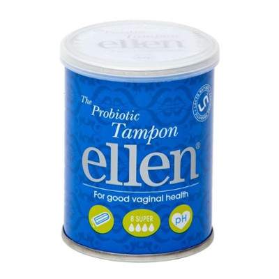 Tampoane probiotice Super, 8 bucati, Ellen
