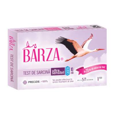 Test de sarcina ultrasensibil caseta Barza, Biotech Atlantic USA