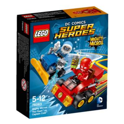 The Flash vs Captain Cold Dc Comics Super Heroes, 5-12 ani, L76063, Lego 