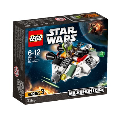 The Ghost Star Wars, 6-12 ani, L75127, Lego