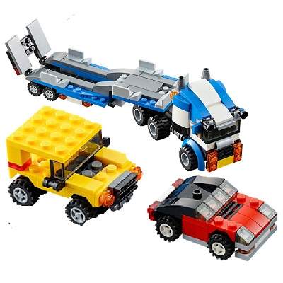 Transportor de vehicule, 7-12 ani, L31033, Lego Creator