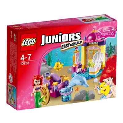 Trasura cu delfini a lui Ariel Juniors Disney Princess, 4-7 ani, L10723, Lego