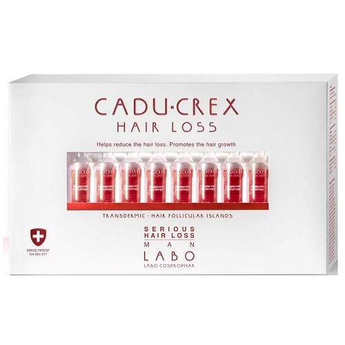 Tratament impotriva caderii parului stadiu sever Cadu-Crex Cadu-Crex, 40 fiole x 3.5 ml, Labo