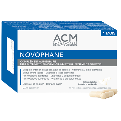 Tratament pentru unghii si par Novophane, 60 capsule, ACM
