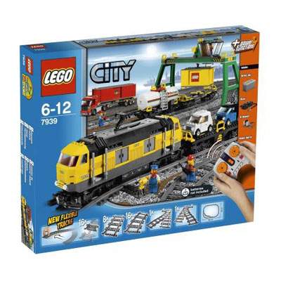 Tren de marfa City, 6-12 ani, L7939, Lego