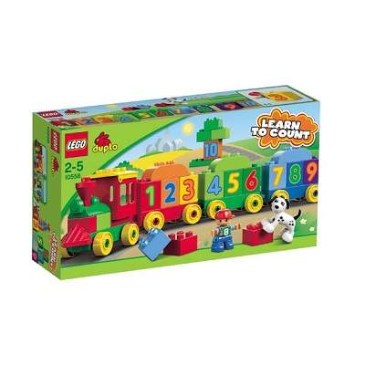 Trenul cu numere, 2-5 ani, L10558, Lego