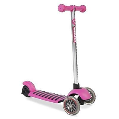 Trotineta Deluxe Roz Scooter, +3 ani, YGlider