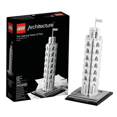 Turnul inclinat din Pisa Architecture, +12 ani, L21015, Lego