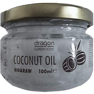 Ulei de cocos Bio & Raw, 100 ml, Dragon