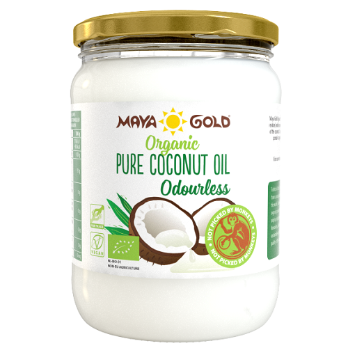 Ulei Bio de cocos fara miros, 500 g, Maya Gold