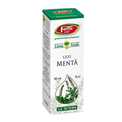 Ulei esential de Menta, 10 ml, Fares