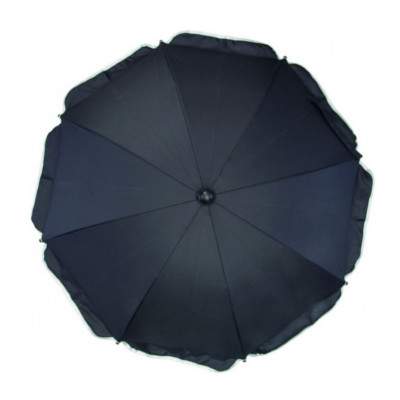 Umbrela pentru carucior UV 50+ Black, 66 cm, 671150-06, Fillikid