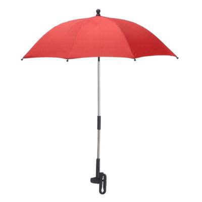 Umbrela protectie UV pentru carucior rosie, 72144.2, Reer