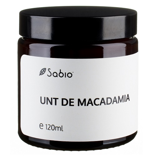 Unt de Macadamia, 120 ml, Sabio