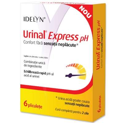 Urinal Express pH, 6plc, Walmark