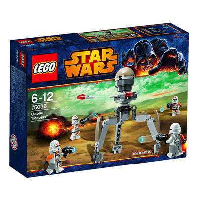 Utapau Troopers Star Wars, 6-12 ani, L75036, Lego