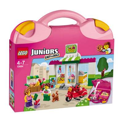 Valiza supermarket Juniors, 4-7 ani, L10684, Lego