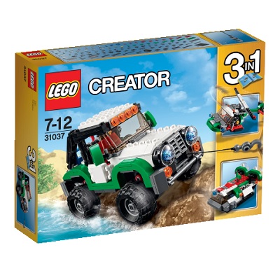 Vehicule pentru aventuri Creator, 7-12 ani, L31037, Lego