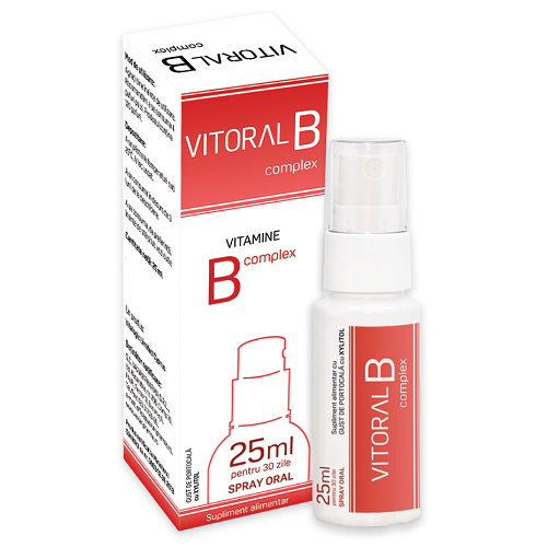 Vitamina B Complex Spray 25 Ml Vitoral Bebetei