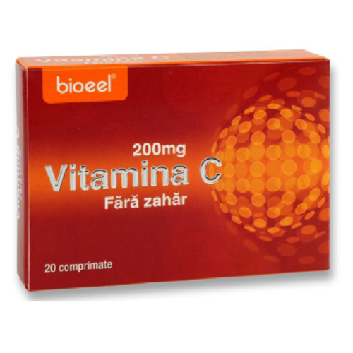 Vitamina C 200mg, 20 comprimate masticabile, Bioeel
