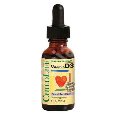 Vitamina D3 picaturi copii Childlife Essentials, 29.6 ml, Secom