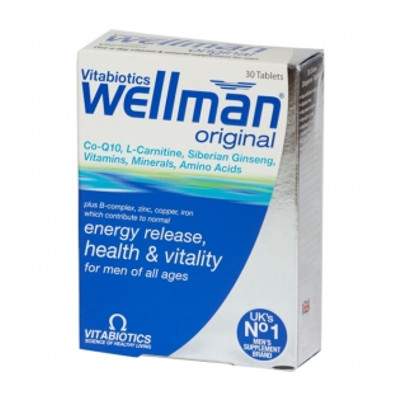 Wellman, 30 tablete, Vitabiotics