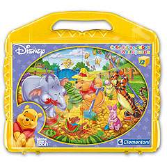 Puzzle Winnie the Pooh, 12 cuburi, CL41145, Clementoni